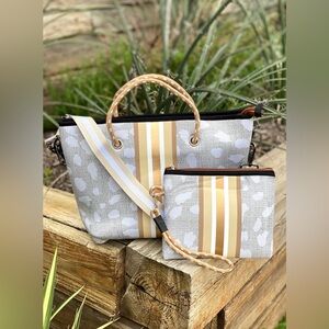 JEANNE mini neoprene tote bag New